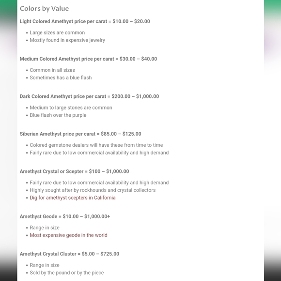 Rare 20.45 Carat Siberian Amethyst - Picture 4 of 5